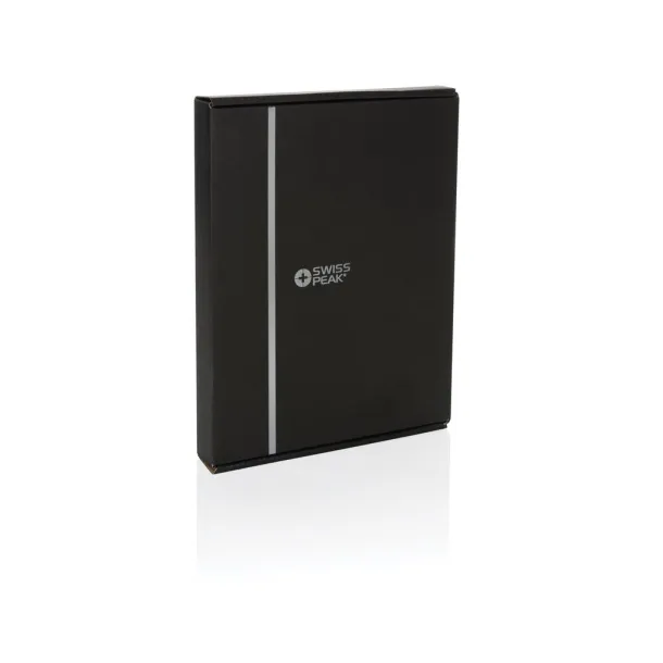  Swiss Peak Script AWARE™ A5 portfolio - Swiss Peak Black 