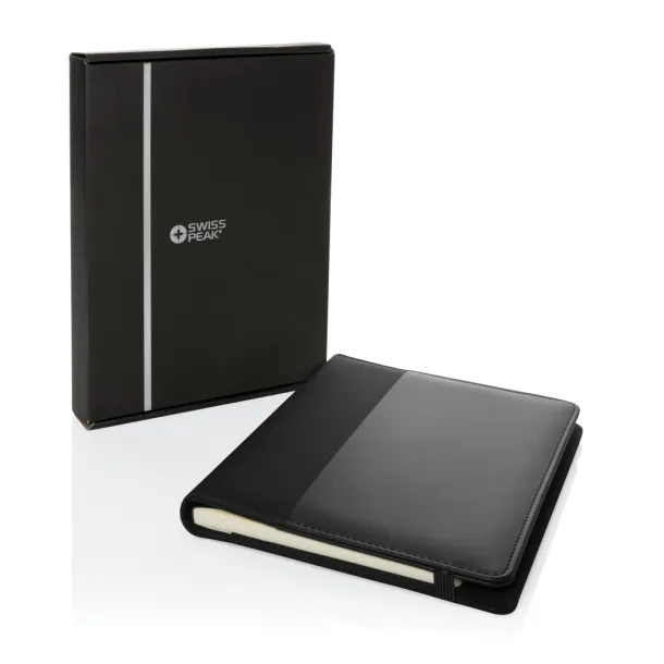  Swiss Peak Script AWARE™ A5 portfolio - Swiss Peak Black 