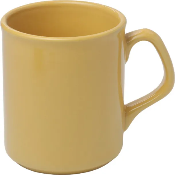  Porcelain mug Jamie yellow