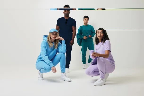  Iqoniq Yoho unisex hoodie od recikliranog pamuka - iqoniq navy