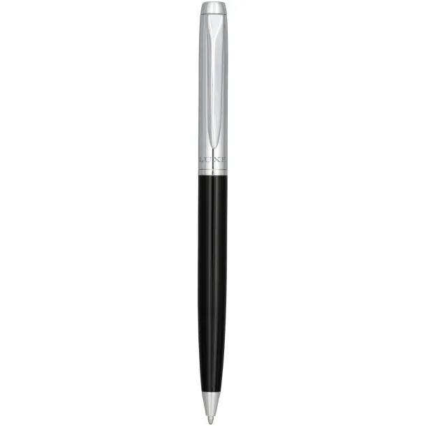 Cepheus ballpoint pen - Luxe Solid black Silver