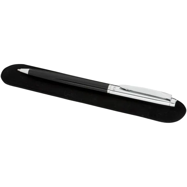 Cepheus ballpoint pen - Luxe Solid black Silver