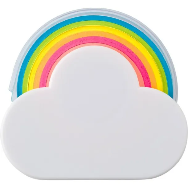  Memo tape dispenser "cloud", sticky notes white