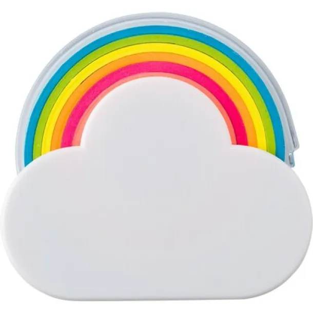  Memo tape dispenser "cloud", sticky notes white