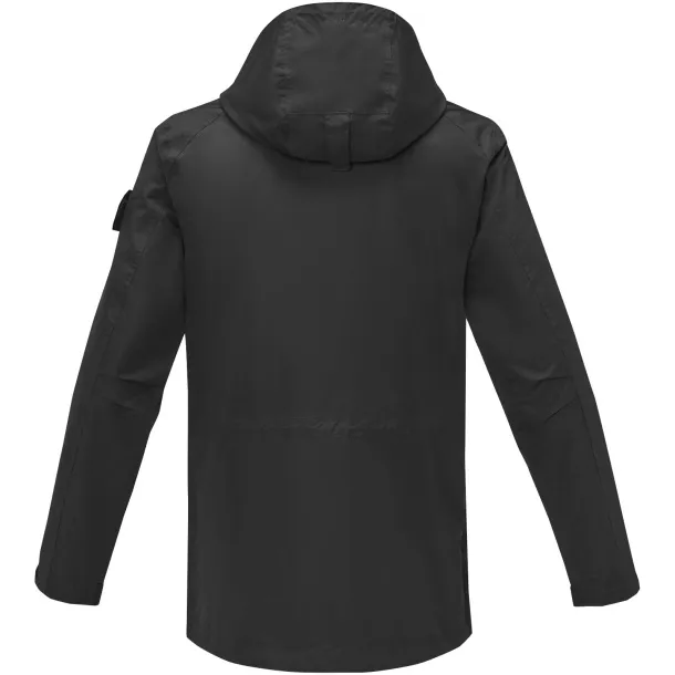 Kai unisex lightweight GRS recycled circular jacket - Elevate NXT Solid black