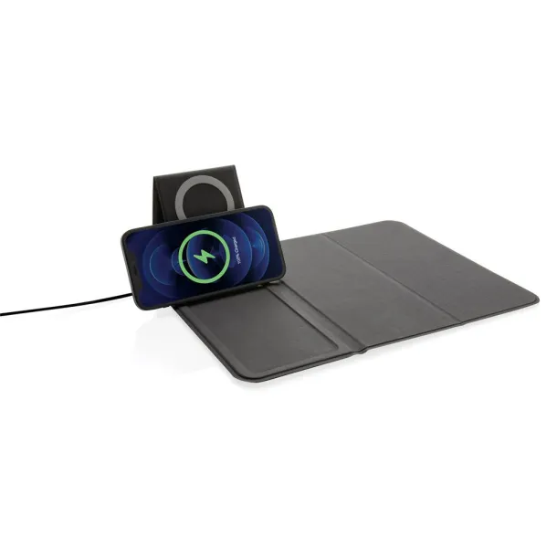  Artic Magnetic 10W wireless charging mousepad - XD Xclusive Black 