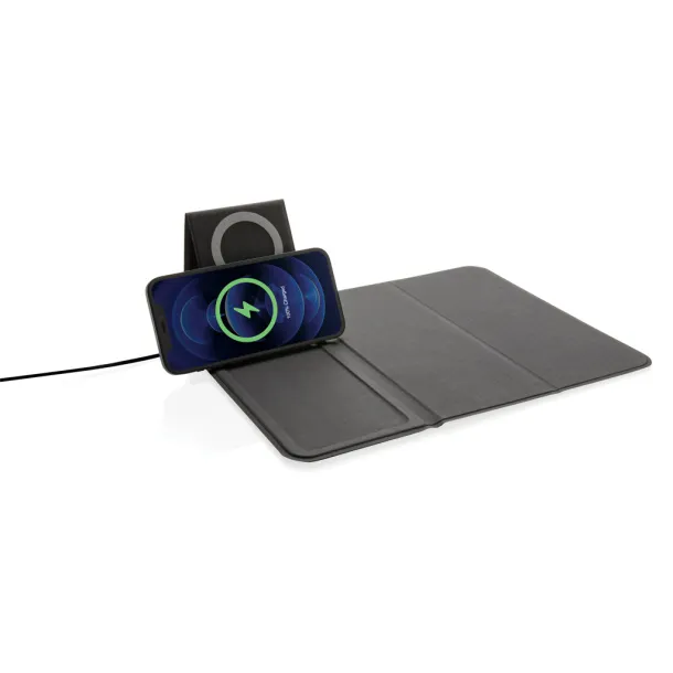  Artic Magnetic 10W wireless charging mousepad - XD Xclusive Black 