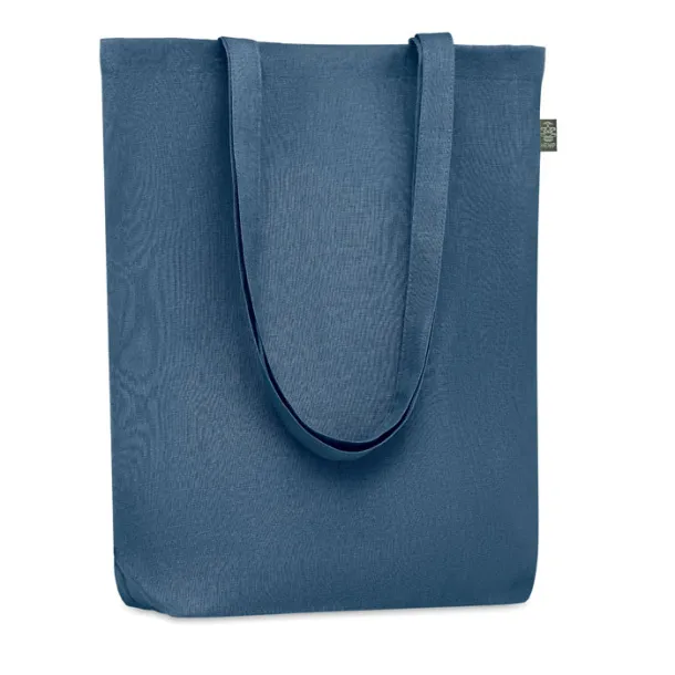 NAIMA TOTE Shopping bag in hemp 200 gr/m² Blue