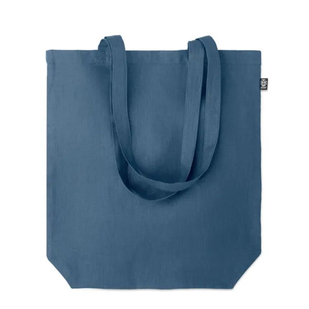 NAIMA TOTE Shopping bag in hemp 200 gr/m² Blue