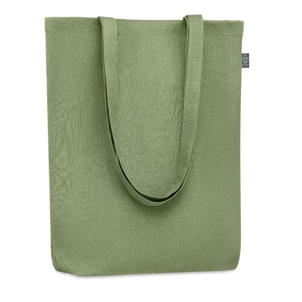 NAIMA TOTE Shopping bag in hemp 200 gr/m² Green