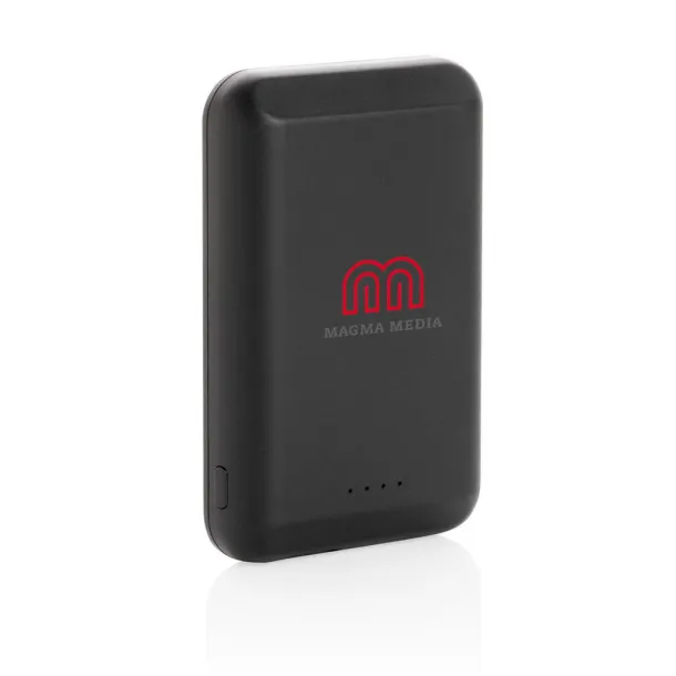  Prijenosna baterija s magnetom - 5 W, 5 000 mAh - XD Collection Crna