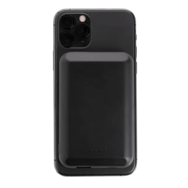  Prijenosna baterija s magnetom - 5 W, 5 000 mAh - XD Collection Crna