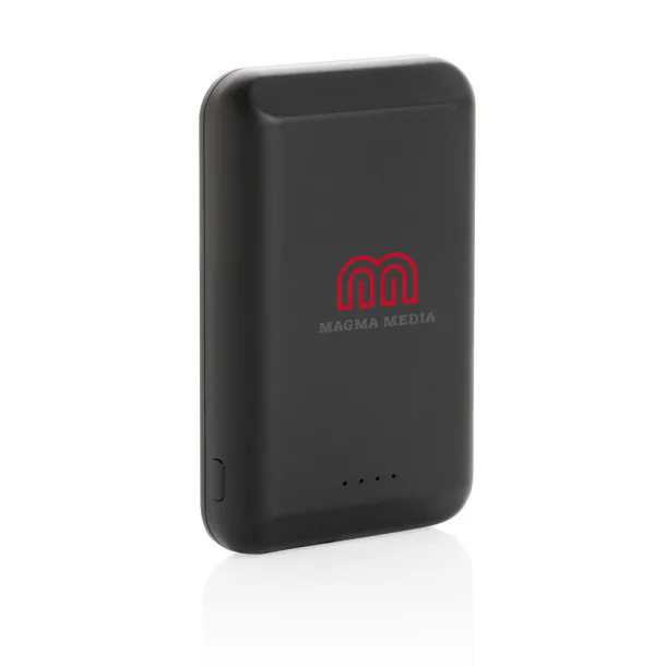  Prijenosna baterija s magnetom - 5 W, 5 000 mAh - XD Collection Crna