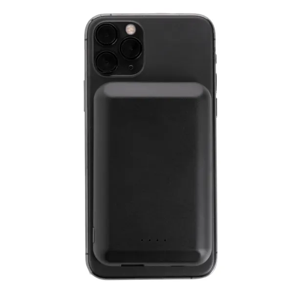  Prijenosna baterija s magnetom - 5 W, 5 000 mAh - XD Collection Crna