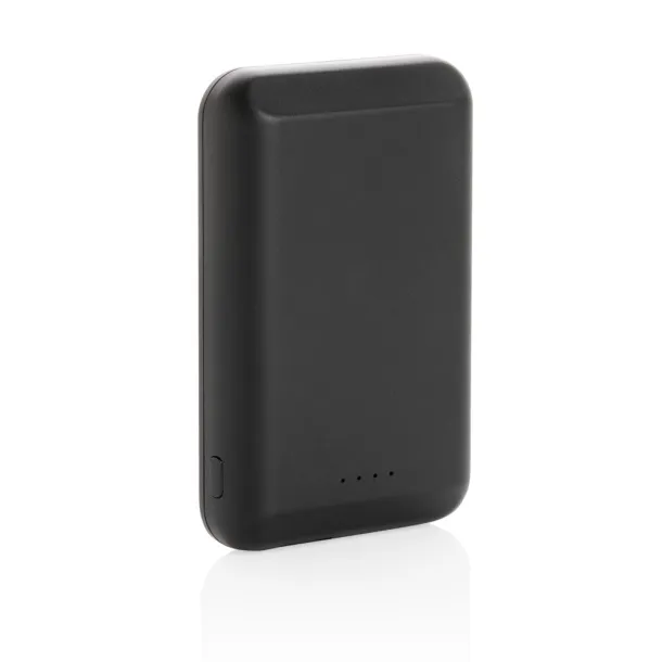  Prijenosna baterija s magnetom - 5 W, 5 000 mAh - XD Collection Crna
