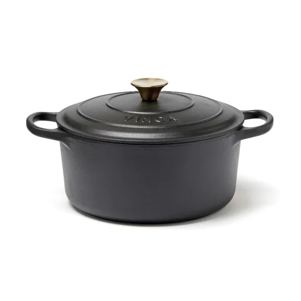  VINGA Monte enameled cast iron pot 5.5L - Vinga Black