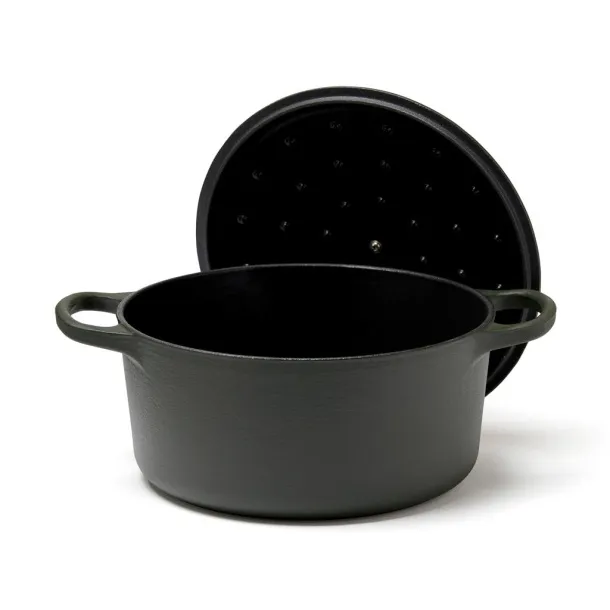  VINGA Monte enameled cast iron pot 5.5L - Vinga Green 