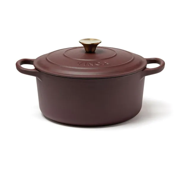  VINGA Monte enameled cast iron pot 5.5L - Vinga Red 