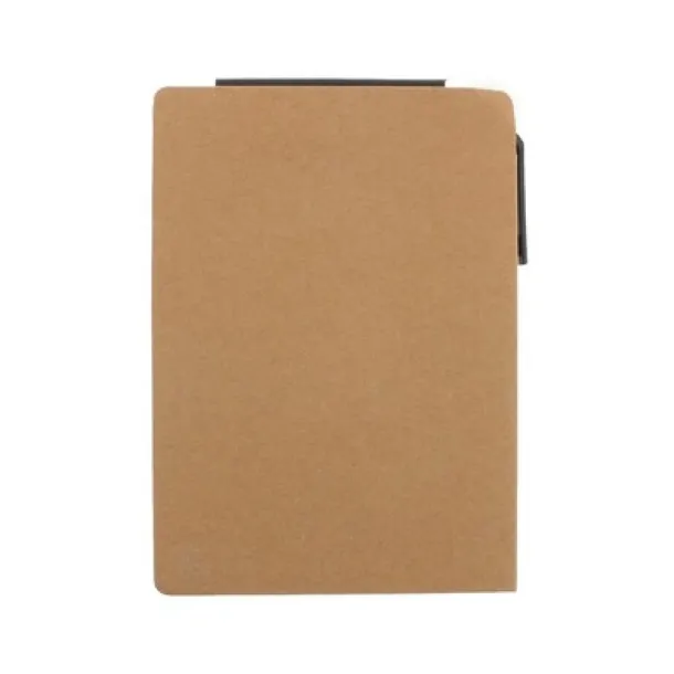  Memo holder, notebook A6, sticky notes, ball pen black