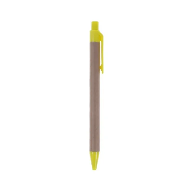  Memo holder, notebook A6, sticky notes, ball pen yellow