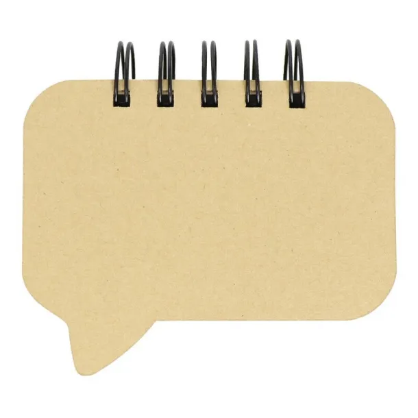  Memo holder "speech bubble", sticky notes neutral