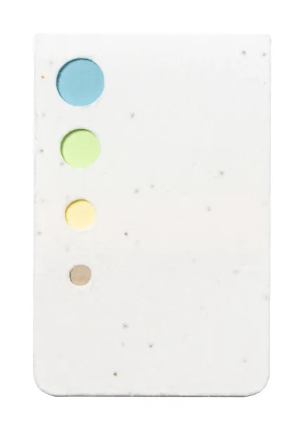 Sementi seed paper sticky notepad Natural