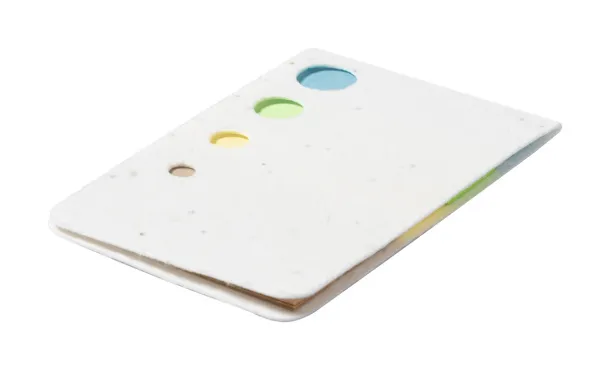 Sementi seed paper sticky notepad Natural