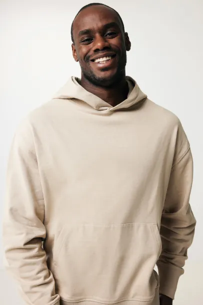  Iqoniq Yoho recycled cotton relaxed hoodie - iqoniq brown 