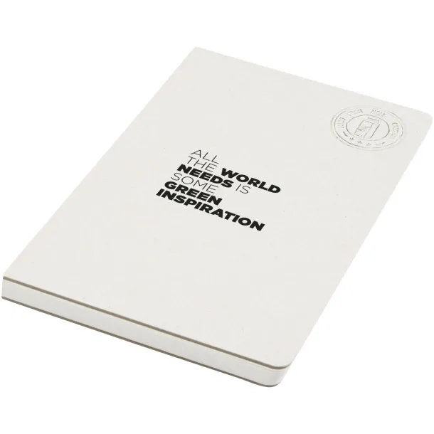 Dairy Dream A5 size reference spineless notebook Ivory white