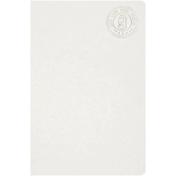 Dairy Dream A5 size reference spineless notebook Ivory white