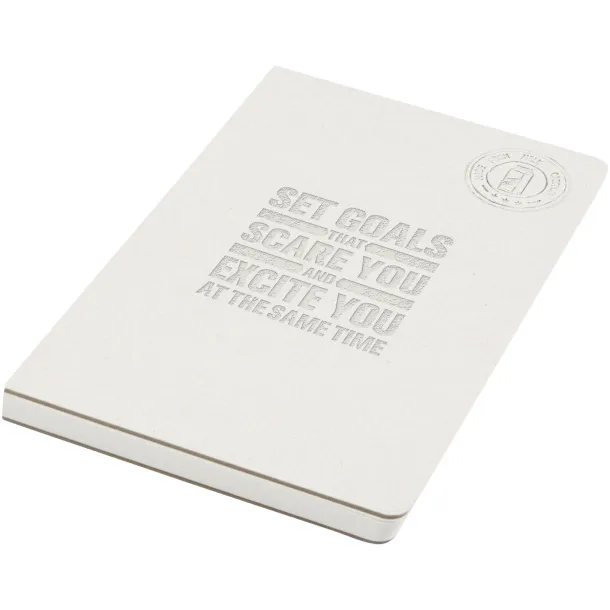 Dairy Dream A5 size reference spineless notebook Ivory white