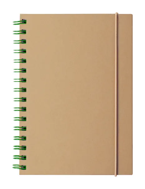 Spural notebook Green