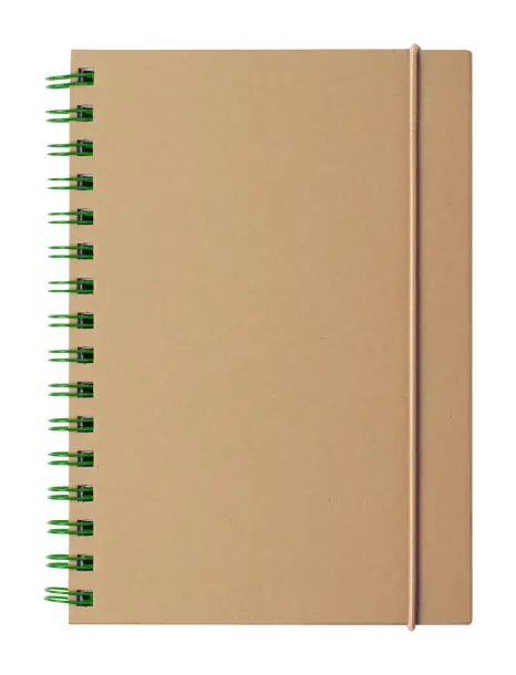 Spural notebook Green