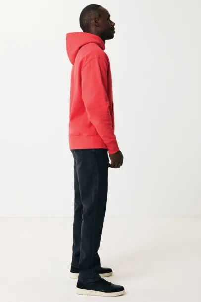  Iqoniq Yoho unisex hoodie od recikliranog pamuka, 340 g/m² - iqoniq luscious red