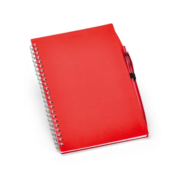 MIRONTE A5 Notepad Red