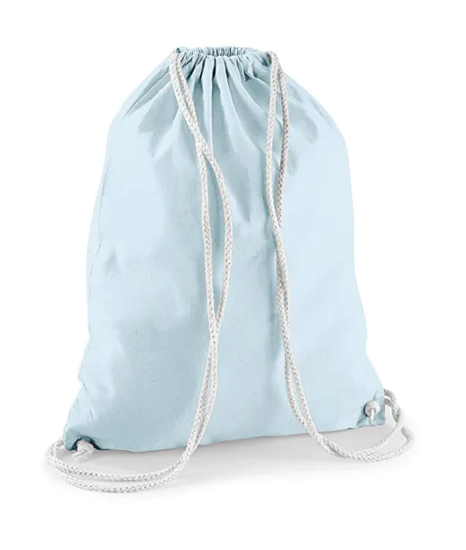  Cotton Gymsac - Westford Mill Pastel Blue Bijela