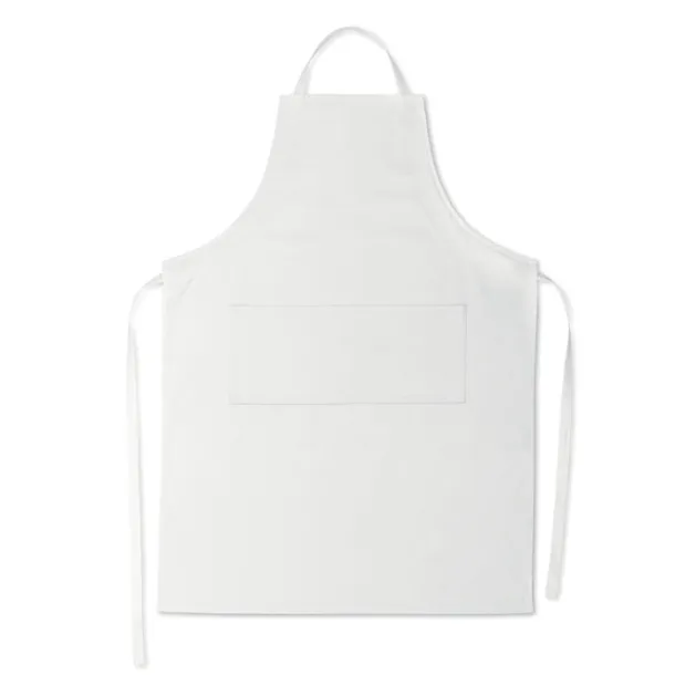 FITTED KITAB Adjustable apron White