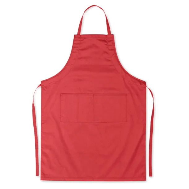 FITTED KITAB Adjustable apron Red