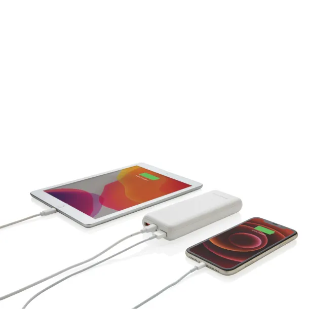 Urban Vitamin Pasadena prijenosna baterija, 20 000 mAh - Urban Vitamin Bijela