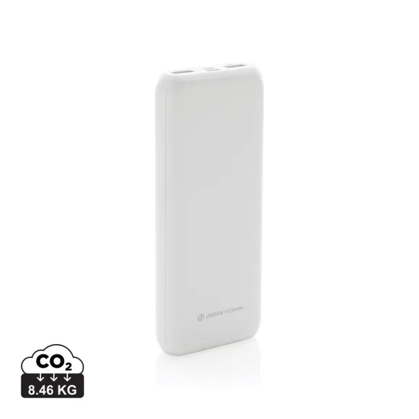 Urban Vitamin Pasadena prijenosna baterija, 20 000 mAh - Urban Vitamin Bijela