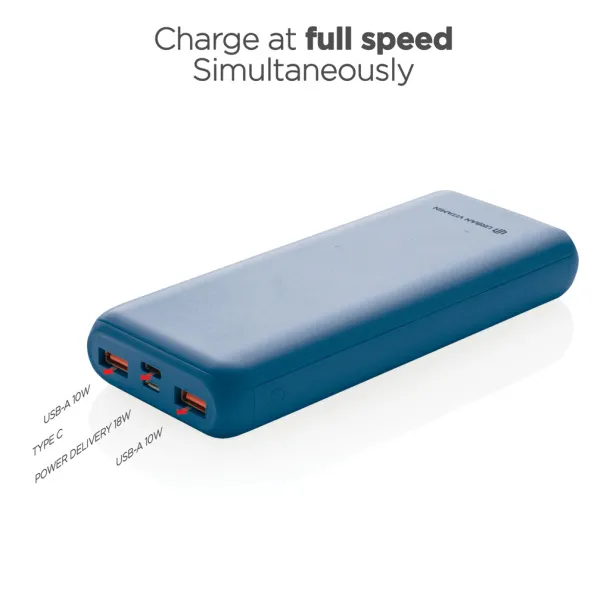 Urban Vitamin Pasadena prijenosna baterija, 20 000 mAh - Urban Vitamin Plava
