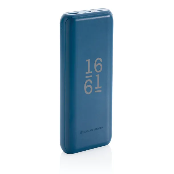 Urban Vitamin Pasadena Urban Vitamin Pasadena 20.000 mAh 18W PD powerbank - Urban Vitamin Blue 