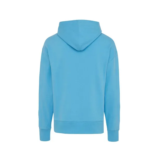  Iqoniq Yoho unisex hoodie od recikliranog pamuka - iqoniq tranquil blue