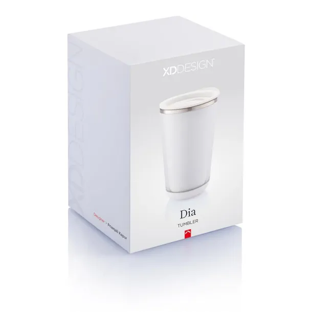  Dia travel tumbler - XD Design White 