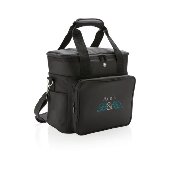  Swiss Peak cooler bag, 16 L - Swiss Peak Black Grey