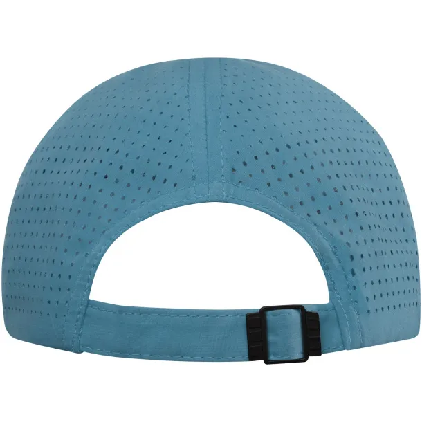 Mica 6 panel GRS recycled cool fit cap - Elevate NXT NXT blue