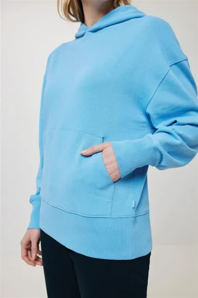  Iqoniq Yoho unisex hoodie od recikliranog pamuka, 340 g/m² - iqoniq tranquil blue