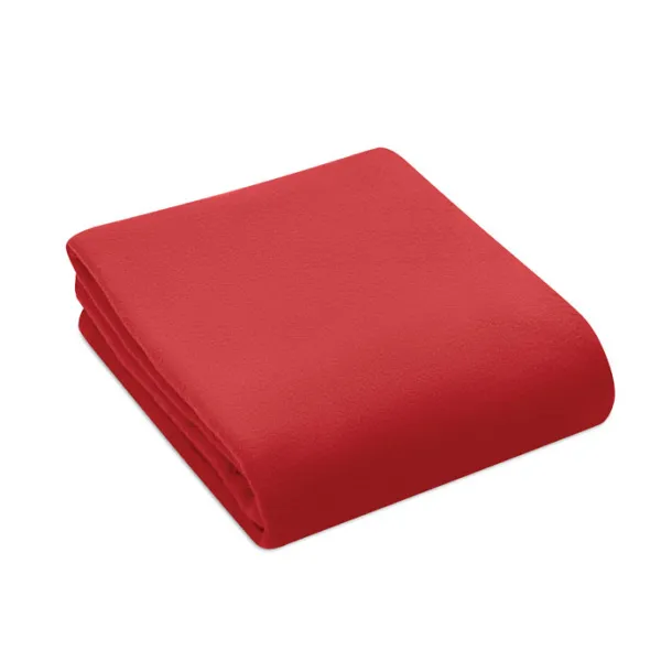 MUSALA RPET RPET fleece travel blanket Red