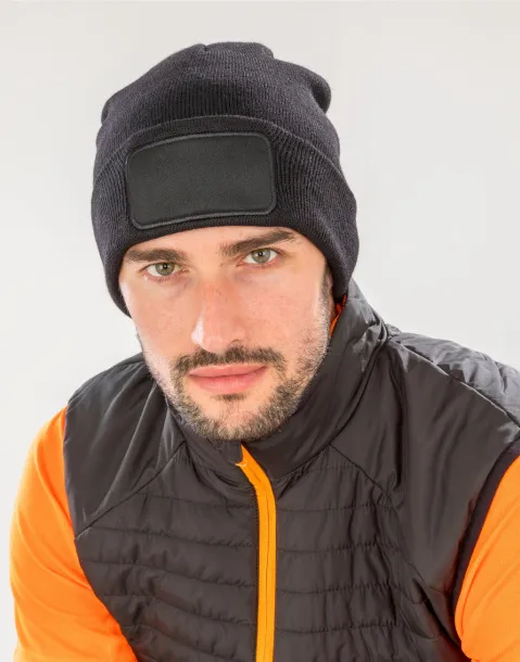  Recycled Double Knit Printers Beanie - Result Genuine Recycled