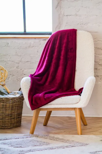 Espoo deka od flanela, 280 g/m². Bordo
